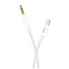 CABLE LIGHTNING - MINI JACK 3.5MM 1 METRO BLANCO XO - XONBR211AWH