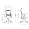 SILLA OFICINA GAMA SENIOR SE4000 CROMAD - CR1124-4