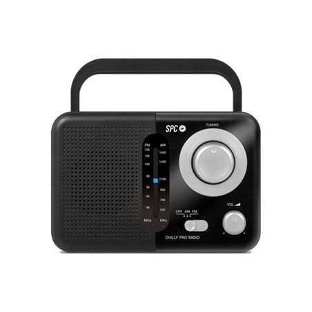 RADIO PORTATIL SPC VALDI 4590 NEGRO - 4590N