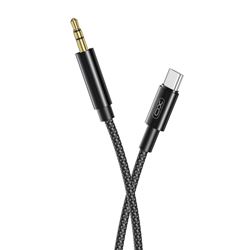 CABLE TIPO C - MINI JACK 3.5MM 1 METRO NEGRO XO - XONBR211BBK