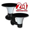FAROL LED SOLAR 2 EN 1 SERIE PRO 2200LM 6000K/3000K CON SENSOR ELBAT - EB0560