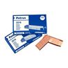 PACK 4 CAJAS GRAPAS 22/6 CAJA 1000 UNIDADES COBRE PETRUS - 55781