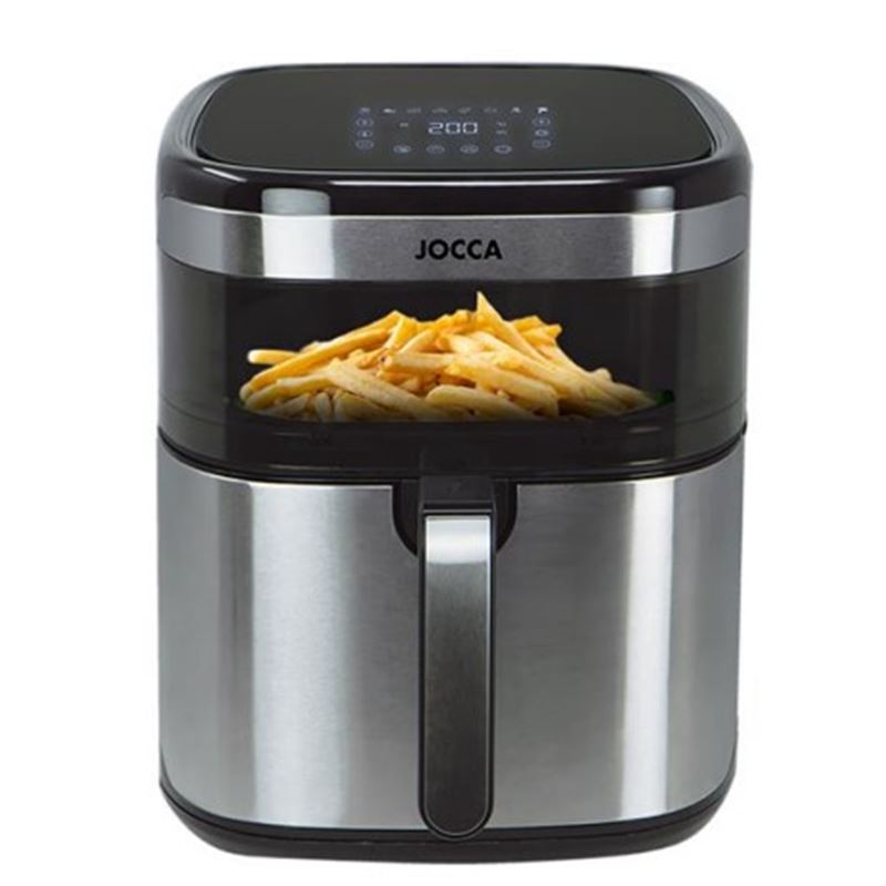 FREIDORA DE AIRE 10 LITROS INOX CON VENTANA JOCCA - 2385