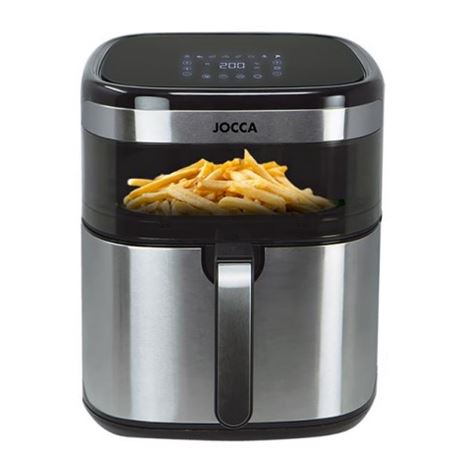 FREIDORA DE AIRE 10 LITROS INOX CON VENTANA JOCCA - 2385