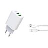 PACK CARGADOR DE CORRIENTE L85C 2.4A | CABLE TIPO C XO - XOL85TC