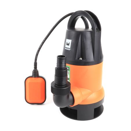 BOMBA DRENAJE AGUAS SUCIAS 400W 8000L/H MADER - 69040-4