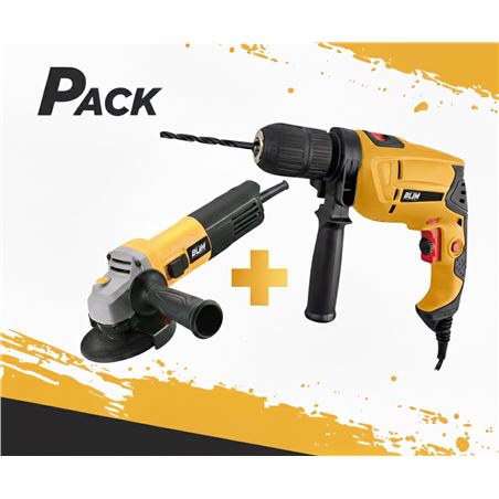 PACK TALADRO 500W + RADIAL 115-125MM 800W BLIM - PACKBLIM-1