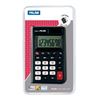 CALCULADORA DE BOLSILLO 8 DIGITOS CON FUNDA NEGRA MILAN - 150208KBL