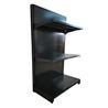 EXPOSITOR GÓNDOLA 900X450X1500MM NEGRO CROMAD - CR1208