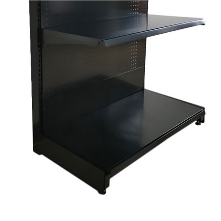 EXPOSITOR GÓNDOLA 900X450X1500MM NEGRO CROMAD - CR1208-2
