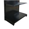 EXPOSITOR GÓNDOLA 900X450X1500MM NEGRO CROMAD - CR1208-2