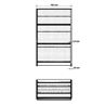 EXPOSITOR GÓNDOLA 900X450X1500MM NEGRO CROMAD - CR1208-6