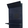 ESTANTERIA / EXPOSITOR DISPLAY 900X450X2200 COLOR NEGRO - CR1207-1