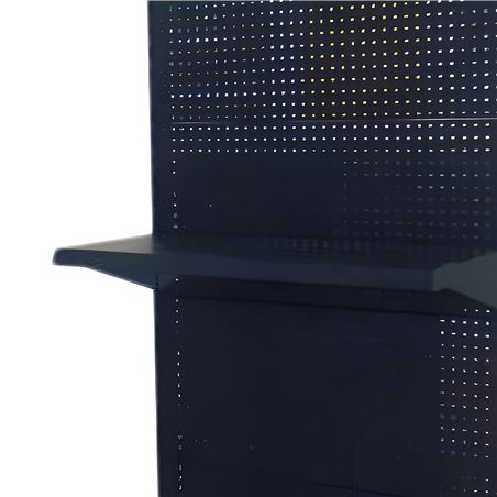 ESTANTERIA / EXPOSITOR DISPLAY 900X450X2200 COLOR NEGRO - CR1207-3