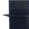 ESTANTERIA / EXPOSITOR DISPLAY 900X450X2200 COLOR NEGRO - CR1207-3