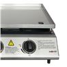 PLANCHA DE ASAR 2 FUEGOS INOXIDABLE MUVIP - MV0616-2