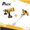 PACK MEZCLADOR ELECTRICO 1500W + PISTOLA PINTAR 20V 2AH BLIM - PACKBLIM15-1