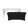 FUNDA PARA MESA DE RESINA 180X74X74CM NEGRA SUNGARDEN - SG0161-1