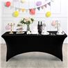 FUNDA PARA MESA DE RESINA 180X74X74CM NEGRA SUNGARDEN - SG0161-2