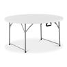 MESA DE RESINA REDONDA PLEGABLE 160X74CM 4.5CM SUNGARDEN - SG0159