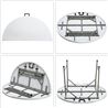 MESA DE RESINA REDONDA PLEGABLE 160X74CM 4.5CM SUNGARDEN - SG0159-6