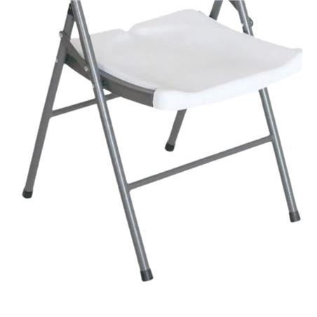 SILLA RESINA PLEGABLE PRO 44X53X83CM BLANCA SUNGARDEN - SG0157-3