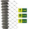 MALLA DE VALLADO GALVANIZADA 60X60X2.5MM 1.5X25 METROS SUNGARDEN - SG0155