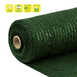 MALLA DE SOMBREO VERDE OSCURO 2X50 METROS SUNGARDEN - SG0138