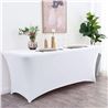 FUNDA PARA MESA DE RESINA 180X74X74CM BLANCA SUNGARDEN - SG0160-2