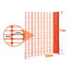 MALLA DE SEÑALIZACIÓN NARANJA 80GRS/M2 1X50 METROS SUNGARDEN - SG0141-1