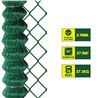 MALLA DE VALLADO PLASTIFICADA 60X60X2.9MM 1.5X25 METROS SUNGARDEN - SG0153