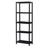 ESTANTERIA PLÁSTICA 5 BALDAS 40X90X180CM BLIM - BL0428