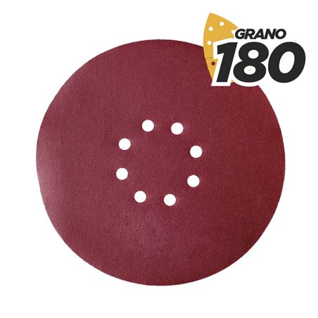 PACK 5 LIJAS REDONDAS GR180 VELCRO COMPATIBLE BL0223 BLIM - BL0229