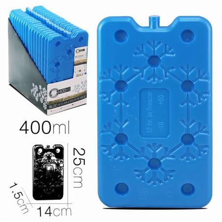 ACUMULADOR DE FRIO PARA NEVERAS PORTATILES 400ML - 229665