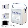 NEVERA DE POLIESTIRENO 27 LITROS CON ASA PLASTICO - 10378