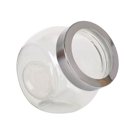 TARRO VIDRIO 2 POSICIONES 600ML TAPA CRISTAL ROSCA - BE03030173365.