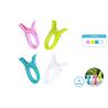 PACK 4 PINZAS PLASTICAS PLAYA COLORES SURTIDOS - 10504.