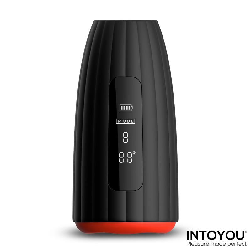 MASTURBADOR MASCULINO CON CALOR Y VIBRACION INTOYOU - U-274