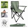 SILLA CAMPING PLEGABLE 52X52X90CM CAQUI - 10048.
