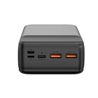 POWERBANK PR201 30000MAH | 2 ENTRADAS | 3 SALIDAS | 65W | LCD XO NEGRO - XOPR201-1