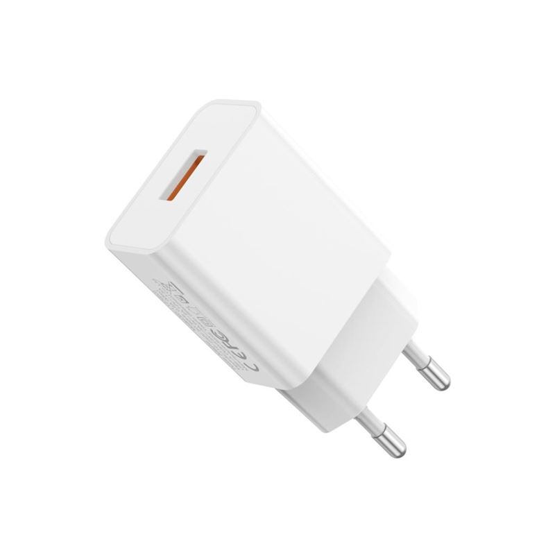 CARGADOR DE CORRIENTE USB 18W CON CABLE TIPO C XO - XOL127TC