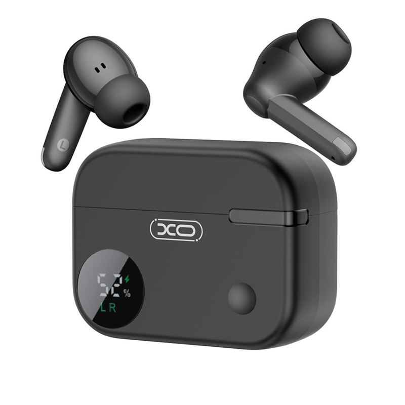 AURICULARES TWS CON CAJA LCD G34 NEGRO OK - XOG34BK