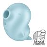 SUCCIONADOR CLITORIS CON VIBRACION SASSY SEAL SATISFYER - 4061504067780