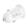 CARGADOR COCHE 2USB 30W BLANCO XO - XOCC69-1