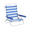 SILLA PLEGABLE 5 POSICIONES ALUMINIO 65.5X44X82CM - 10314