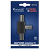 ADAPTADOR INDUCTIVO TV (2 MACHO/1 HEMBRA) NEGRO SEVENON - 09552-1