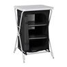 MESA DE CAMPING PLEGABLE CON ARMARIO DE TELA INTEGRADO - 76105-1