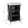 MESA DE CAMPING PLEGABLE CON ARMARIO DE TELA INTEGRADO - 76105