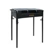 BARBACOA HIERRO CON PATAS 45X25CM ALGON - AG-3843231