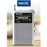 RADIO PORTATIL AM/FM ANALOGICA PLATA FM-4401 GEN-X - FM-4401